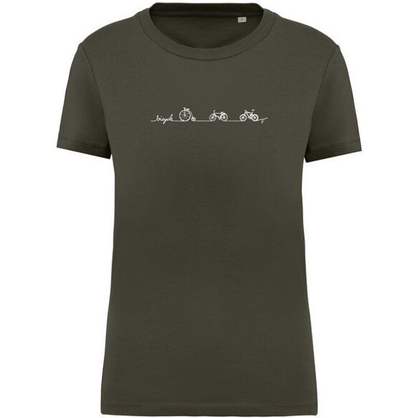 Brandless Basic Bio T-Shirt (ladies) Nr.4 Bicycle Line 155g/m²