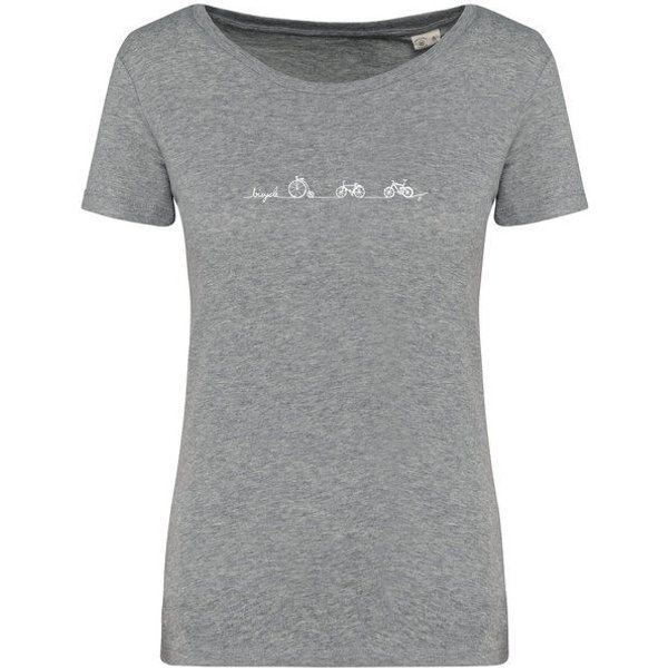 Brandless Basic Bio T-Shirt (ladies) Nr.4 Bicycle Line 155g/m²
