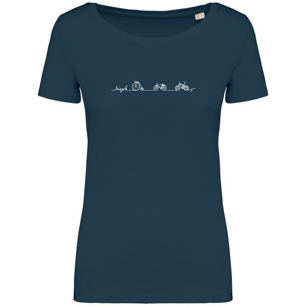 Brandless Basic Bio T-Shirt (ladies) Nr.4 Bicycle Line 155g/m²