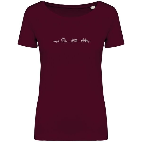 Brandless Basic Bio T-Shirt (ladies) Nr.4 Bicycle Line 155g/m²