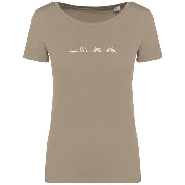 Brandless Basic Bio T-Shirt (ladies) Nr.4 Bicycle Line 155g/m²