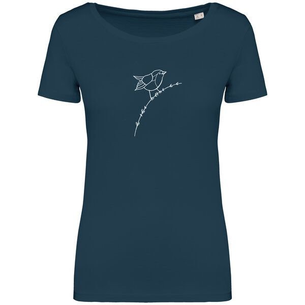 Brandless Basic Bio T-Shirt (ladies) Nr.4 Rotkehlchen 155g/m²