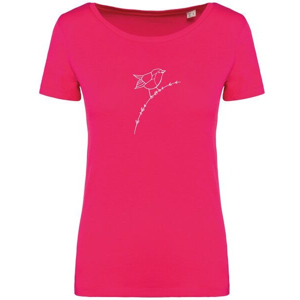 Brandless Basic Bio T-Shirt (ladies) Nr.4 Rotkehlchen 155g/m²