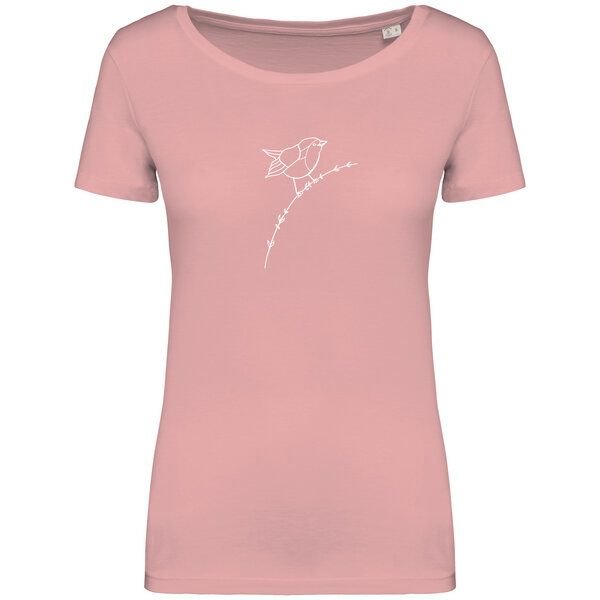 Brandless Basic Bio T-Shirt (ladies) Nr.4 Rotkehlchen 155g/m²