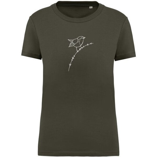 Brandless Basic Bio T-Shirt (ladies) Nr.4 Rotkehlchen 155g/m²