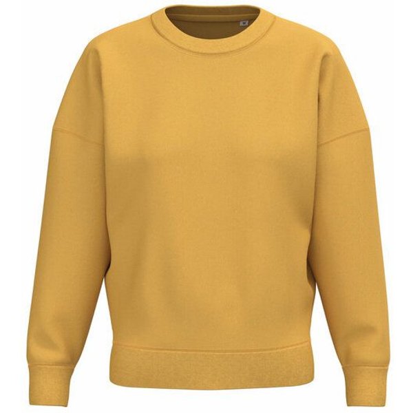 Greenspired Umweltfreundliches Damen Sweatshirt mit Rundhalsausschnitt und überschnittenen Schultern 300g/m²