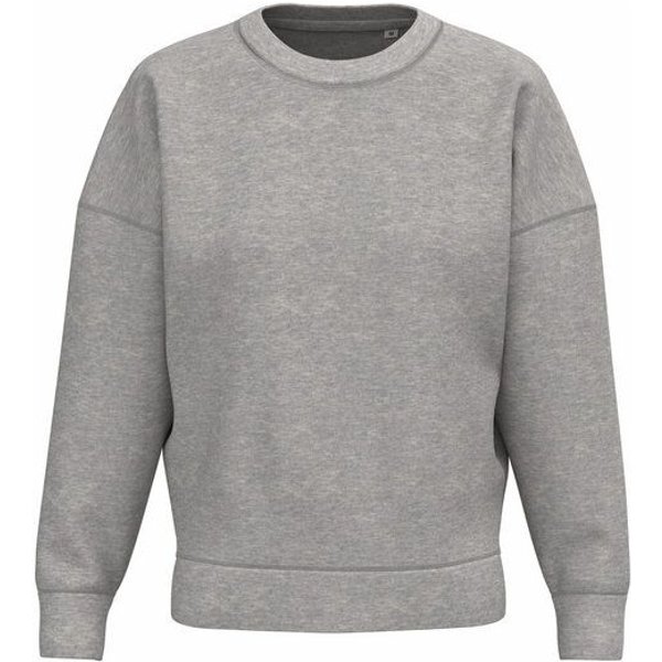 Greenspired Umweltfreundliches Damen Sweatshirt mit Rundhalsausschnitt und überschnittenen Schultern 300g/m²