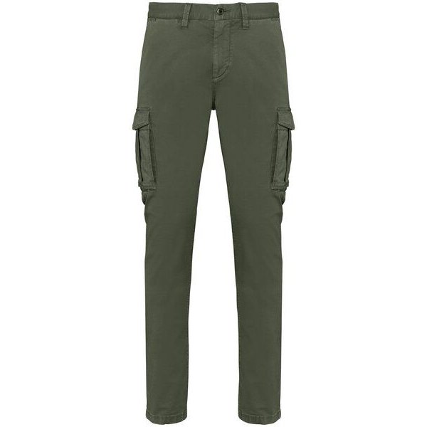Greenspired Umweltfreundliche ausgewaschene Cargohose aus 100 % Biobaumwolle, 250 g/m² 42-54