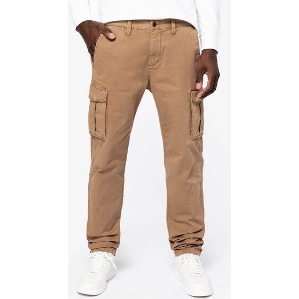 Greenspired Umweltfreundliche ausgewaschene Cargohose aus 100 % Biobaumwolle, 250 g/m² 42-54