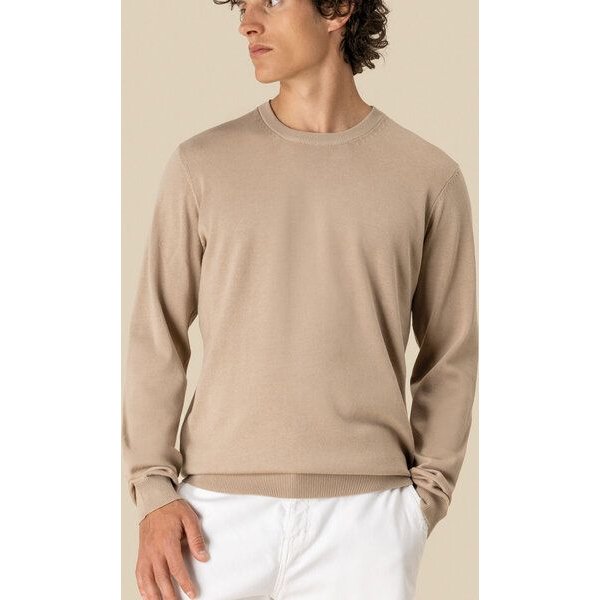 Kultgut Fühl dich wohl- Weicher Strickpullover aus reiner Biobaumwolle
