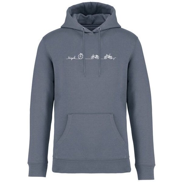 Brandless Basic Bio Hoody Nr. 4 Bicycle Line 350g/m² XXS - 3 XL