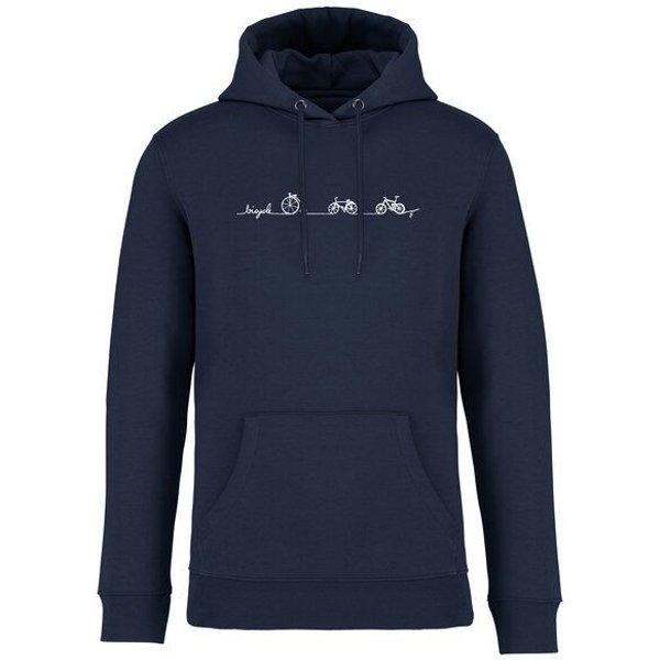 Brandless Basic Bio Hoody Nr. 4 Bicycle Line 350g/m² XXS - 3 XL