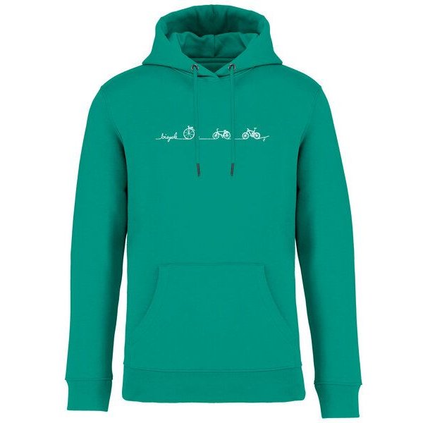 Brandless Basic Bio Hoody Nr. 4 Bicycle Line 350g/m² XXS - 3 XL