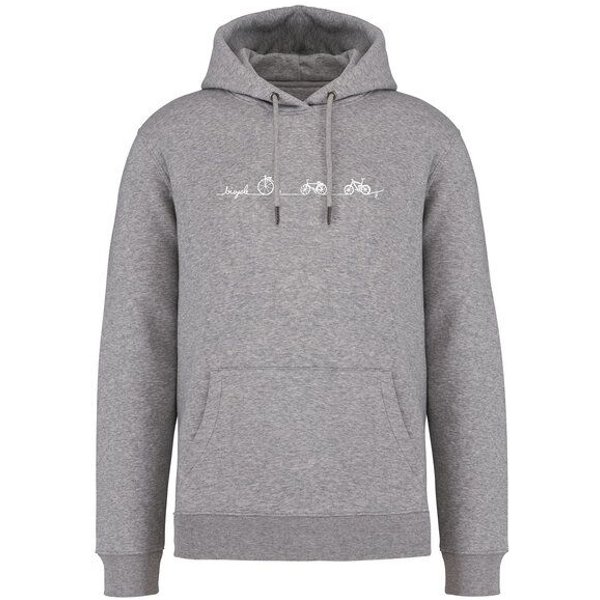 Brandless Basic Bio Hoody Nr. 4 Bicycle Line 350g/m² XXS - 3 XL