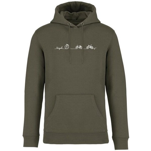 Brandless Basic Bio Hoody Nr. 4 Bicycle Line 350g/m² XXS - 3 XL