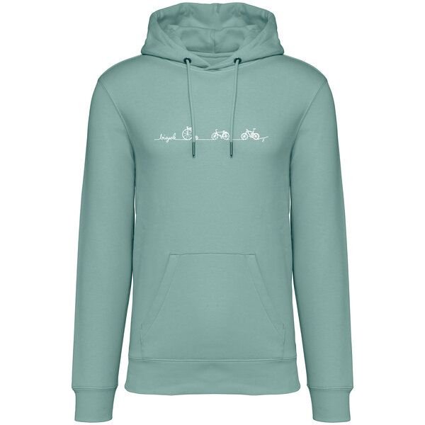 Brandless Basic Bio Hoody Nr. 4 Bicycle Line 350g/m² XXS - 3 XL