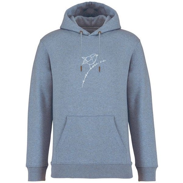 Greeenspired Basic Bio Hoody Nr. 4 Rotkehlchen 350g/m² XXS - 4 XL