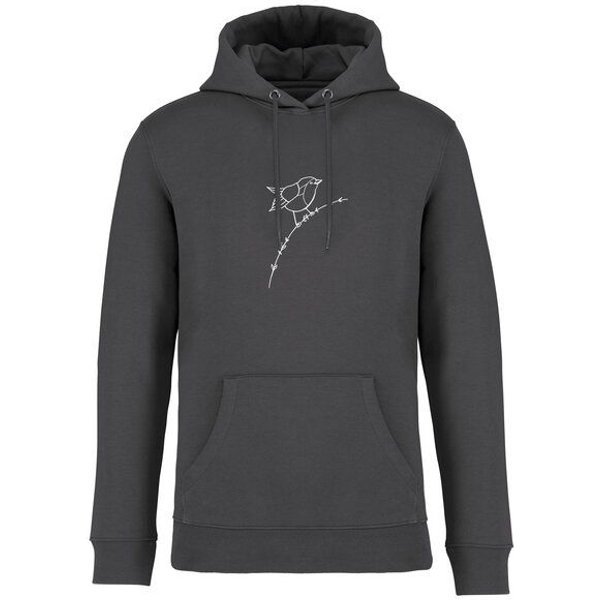 Greeenspired Basic Bio Hoody Nr. 4 Rotkehlchen 350g/m² XXS - 4 XL