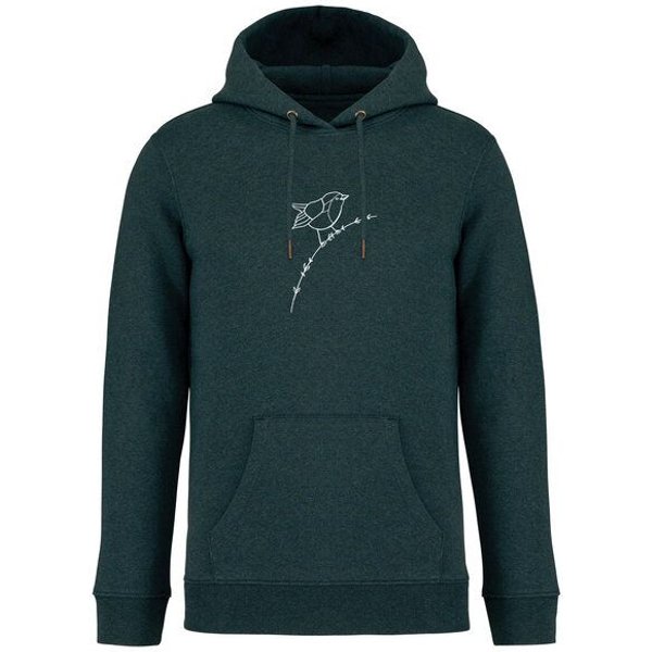 Greeenspired Basic Bio Hoody Nr. 4 Rotkehlchen 350g/m² XXS - 4 XL