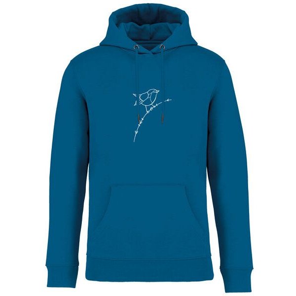 Greeenspired Basic Bio Hoody Nr. 4 Rotkehlchen 350g/m² XXS - 4 XL