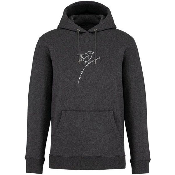 Greeenspired Basic Bio Hoody Nr. 4 Rotkehlchen 350g/m² XXS - 4 XL