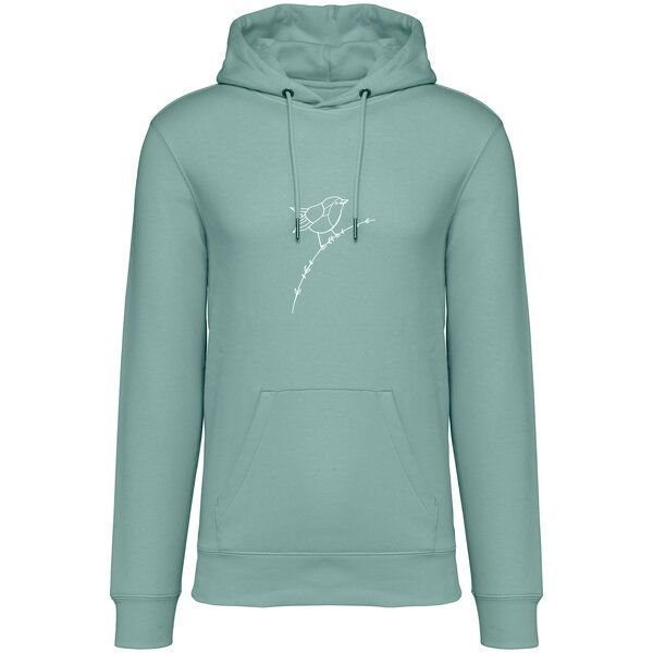 Greeenspired Basic Bio Hoody Nr. 4 Rotkehlchen 350g/m² XXS - 4 XL