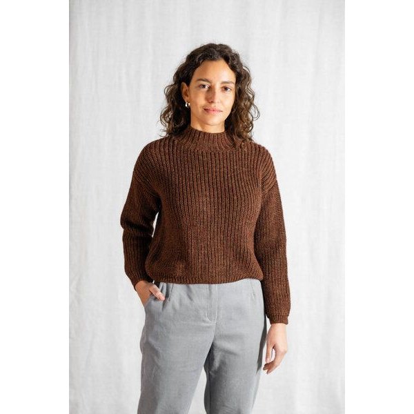 Jyoti - Fair Works Baby-Alpaka Turtleneck Strickpullover Tacna