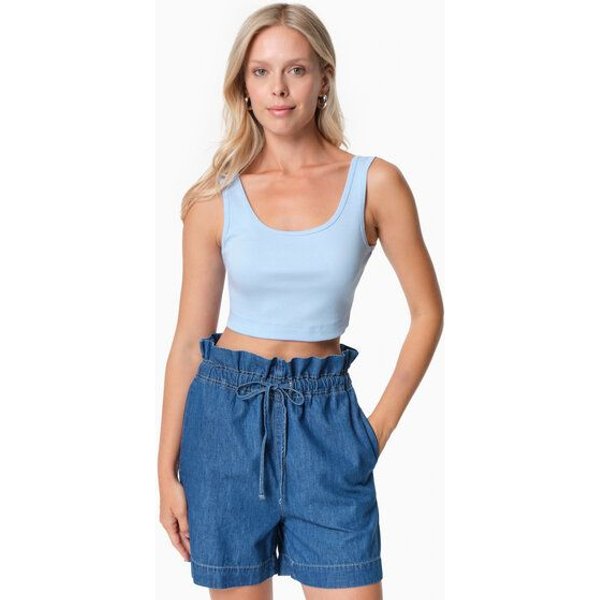 ORGANICATION IRISS | Ripp-Crop-Top aus TENCEL Modal und Bio-Baumwolle