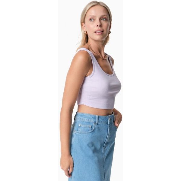 ORGANICATION IRISS | Ripp-Crop-Top aus TENCEL Modal und Bio-Baumwolle