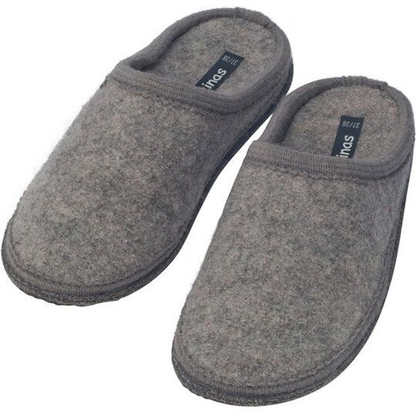 Bacinas Filzpantoffeln Slipper Hausschuhe 100% Schafswolle Wollwalk Filzsohle