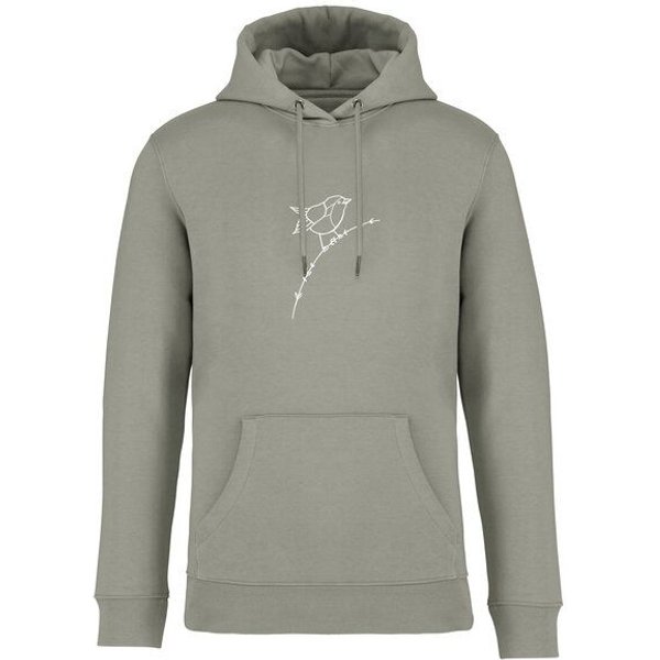 Greeenspired Basic Bio Hoody Nr. 4 Rotkehlchen 350g/m² XXS - 4 XL