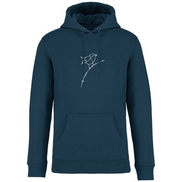 Greeenspired Basic Bio Hoody Nr. 4 Rotkehlchen 350g/m² XXS - 4 XL