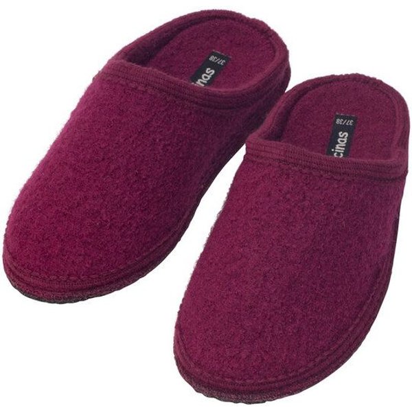 Bacinas Filzpantoffeln Slipper Hausschuhe 100% Schafswolle Wollwalk Filzsohle