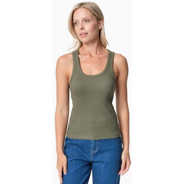 ORGANICATION SOFFIA | Rib Top aus Bio-Baumwolle