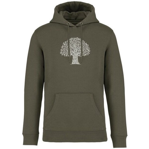 Brandless Basic Unisex Bio Hoody Nr. 4 Treelife 350g/m² XXS - 4 XL"
