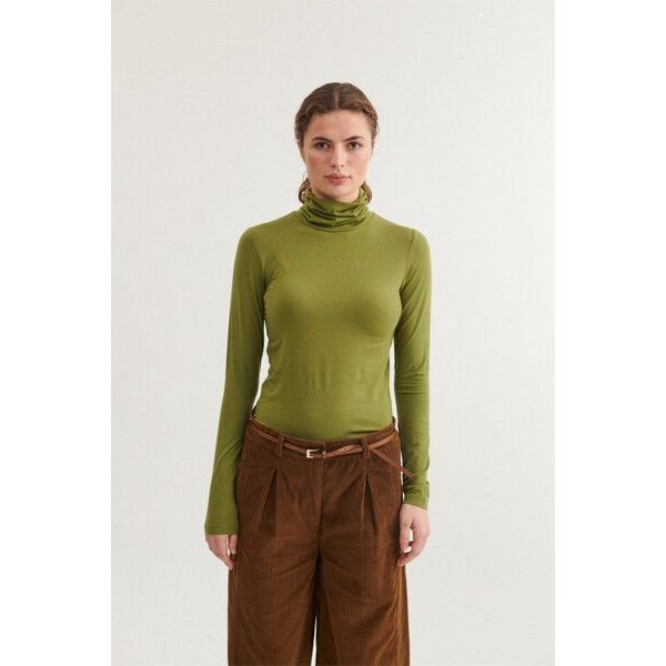Basic Apparel Rollkragenshirt - Joline T-Neck - aus Tencel