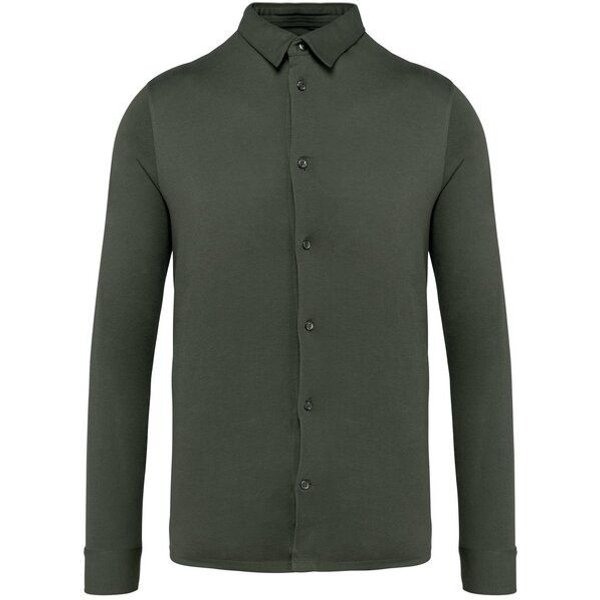 Greenspired Umweltfreundliches Herrenhemd aus Jersey 155g/m² / 100 % Biobaumwolle S-3XL