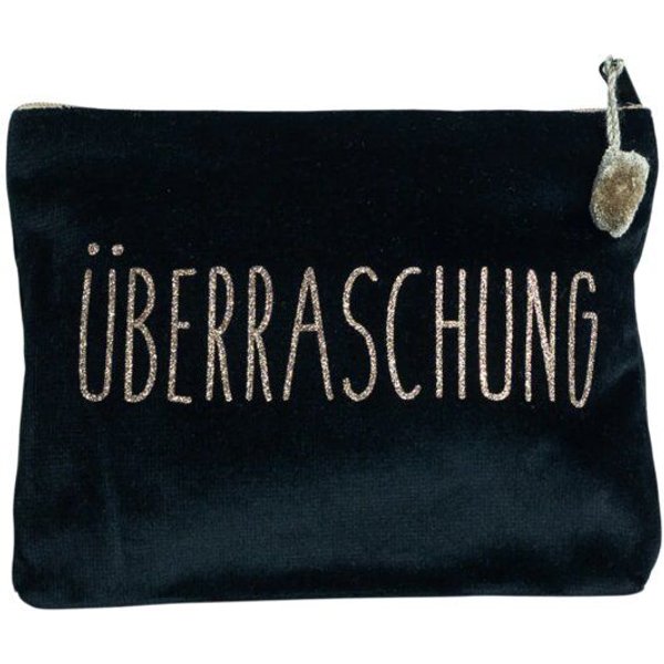 Frau Heidelberg Samt Kosmetiktasche
