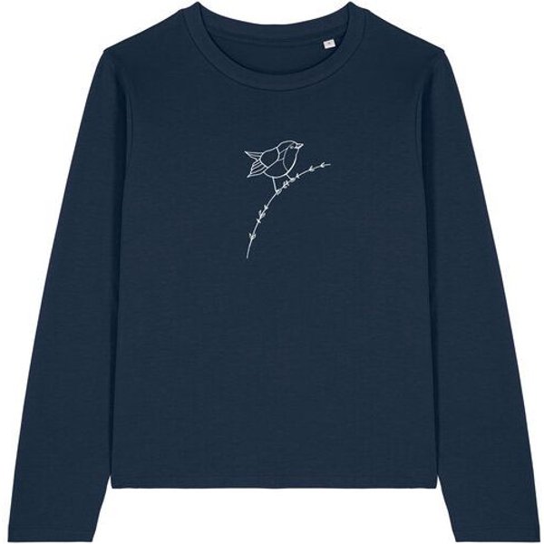Brandless Basic Bio Damen Longsleeve Rotkehlchen 180 g/m² XXS - XXL