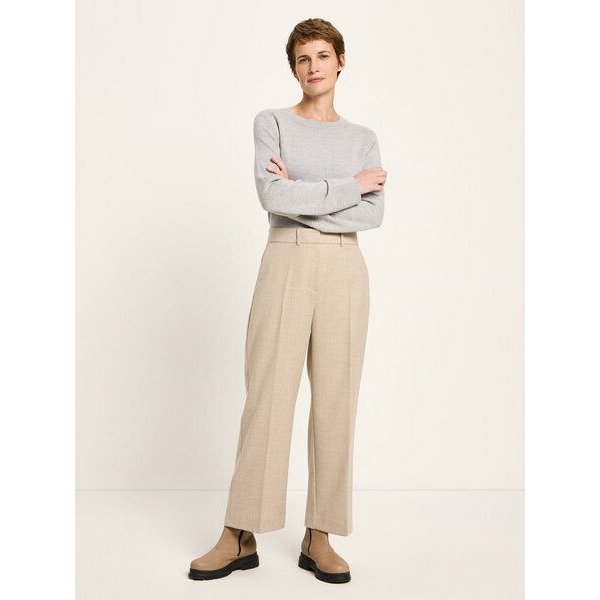LANIUS Verkürzte Hose aus Bio-Schurwolle