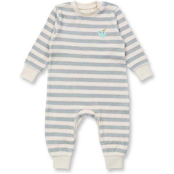sense-organics Baby Strampler geringelt , Modell VIKTOR