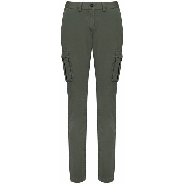 Greenspired Umweltfreundliche ausgewaschene Damencargohose 250g/m²