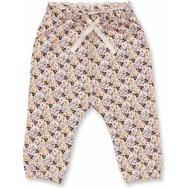 sense-organics Baby Sweathose mit süßem Blumendruck, Modell VANNA von Sense Organics GOTS