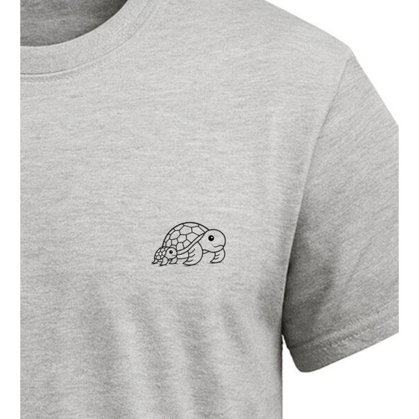 vis wear Schildkröte Familie - Organic Shirt