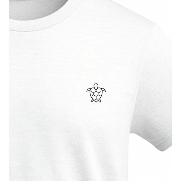 vis wear Schildkröte mit Herz für die Liebe - Organic Shirt