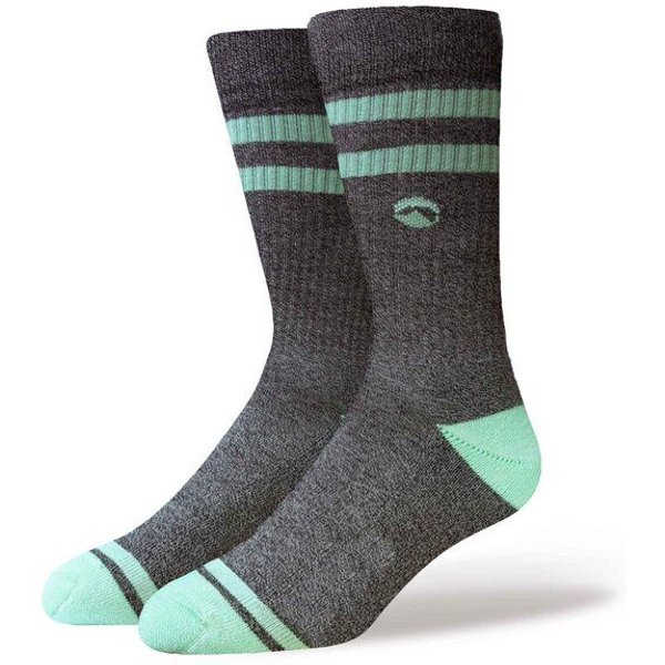 SOXN TWIN MINT / PASTELL / HIMMELBLAU / Tennissocken aus 98 % Bio-Baumwolle / Made in Germany