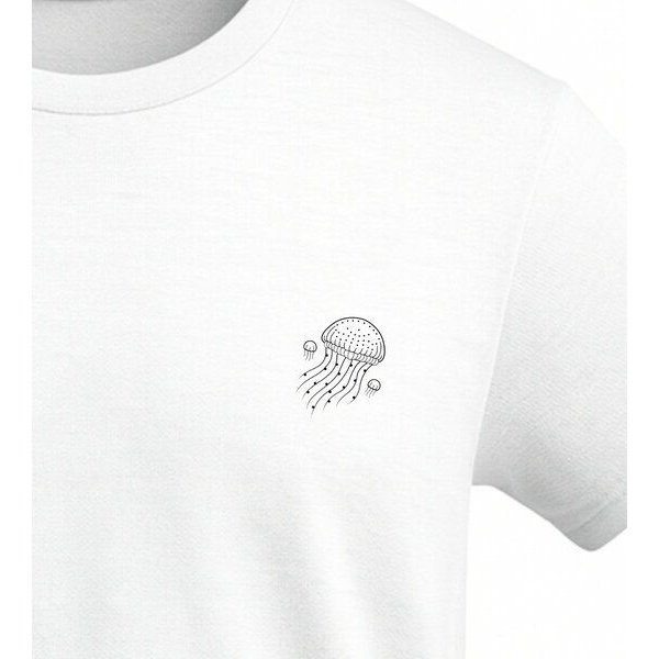 vis wear Qualle Familie - Organic Shirt