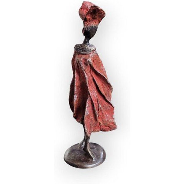 Moogoo Creative Africa Bronze-Skulptur "Petite femme du Sahel" | XS | by Patrice Balma | 16 cm 0,3 kg | Handgemacht | Unikate | verschiedene Farben