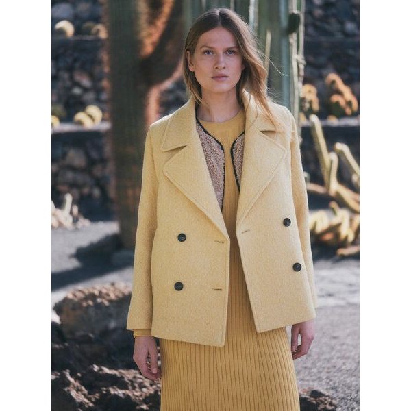 LANIUS Cabanjacke aus Schurwolle