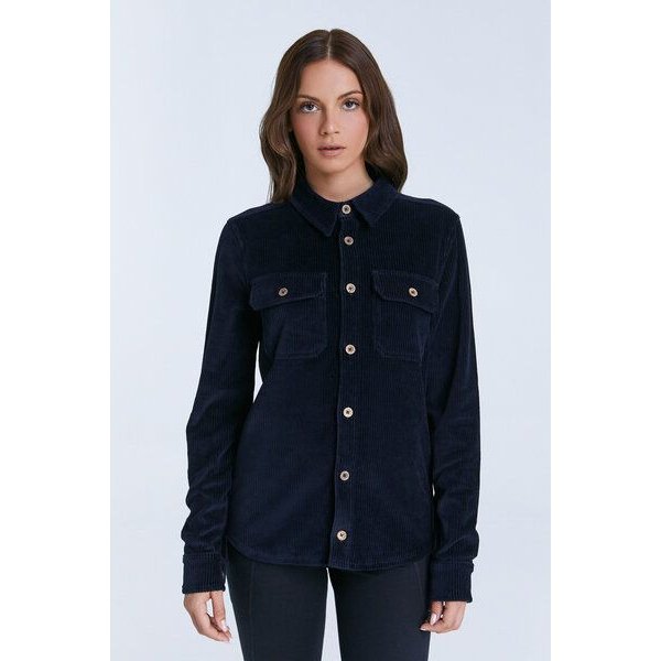 Leela Cotton 9233-021 | Unisex Cordhemd